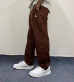 Remi Cotton Dark Brown Pant