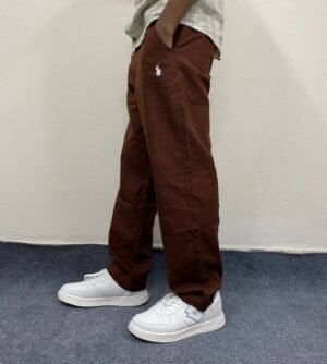 Remi Cotton Dark Brown Pant