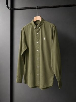 Ralph Lauren Olive Green Shirt